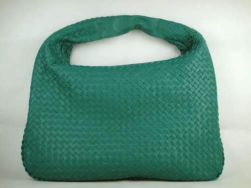 Bottega Veneta Nappa Hobo Lambskin Bag 5091 lake green